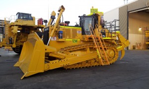 D375 Komatsu stairs ladder access s system safeboarder LD02